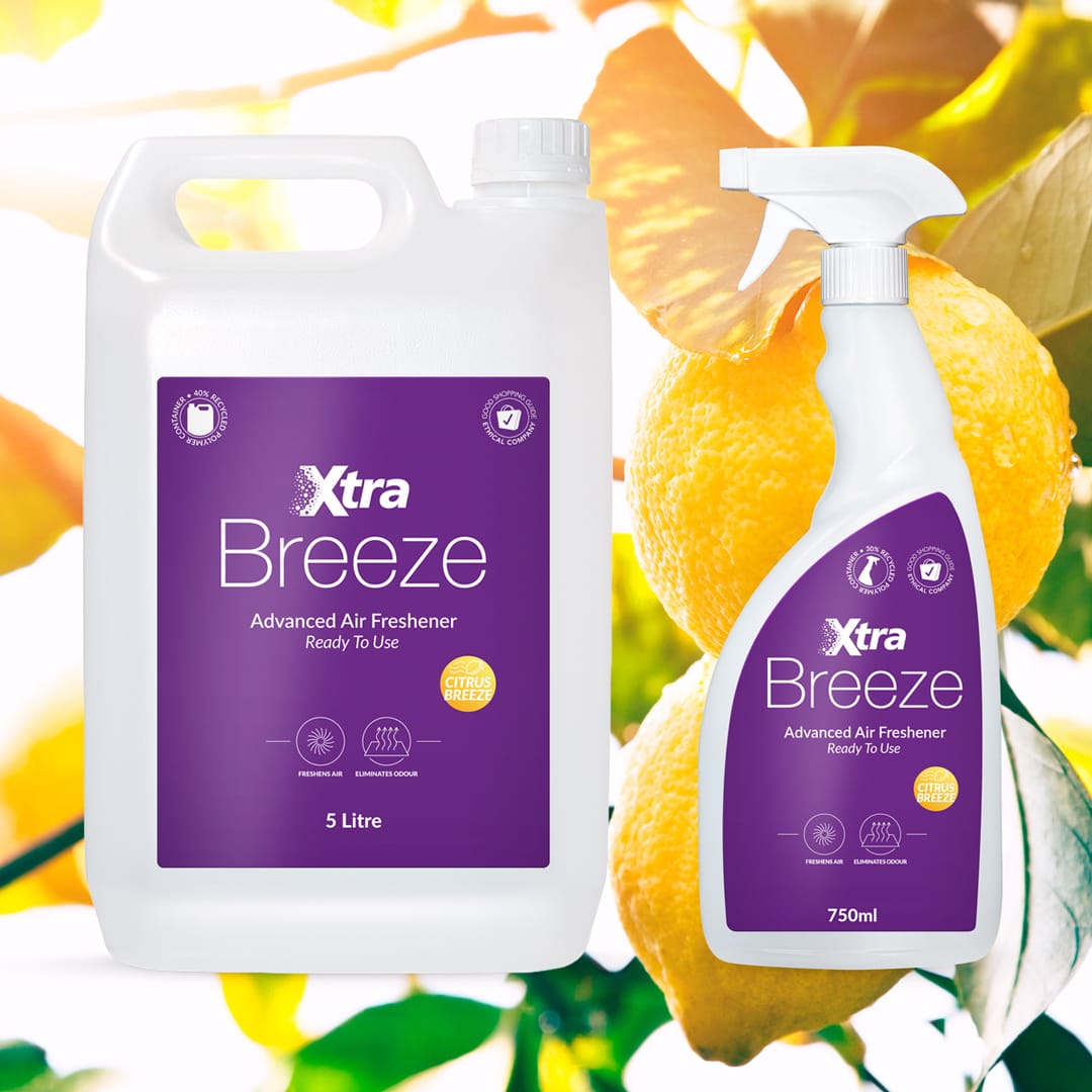 Xtra Breeze Citrus mockup 5L 750ml